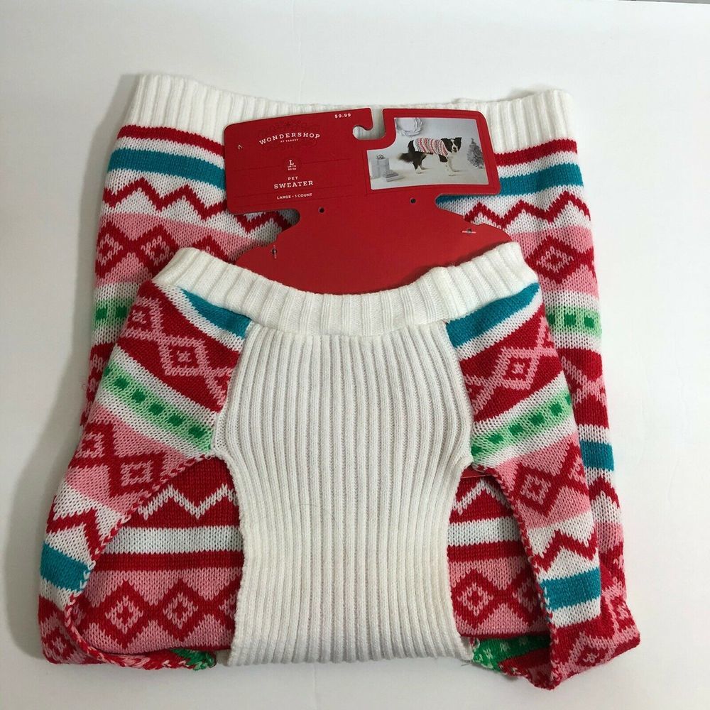 Target The Wondershop Dog Pet Sweater Cozy Large